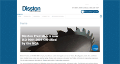 Desktop Screenshot of disstonprecision.com